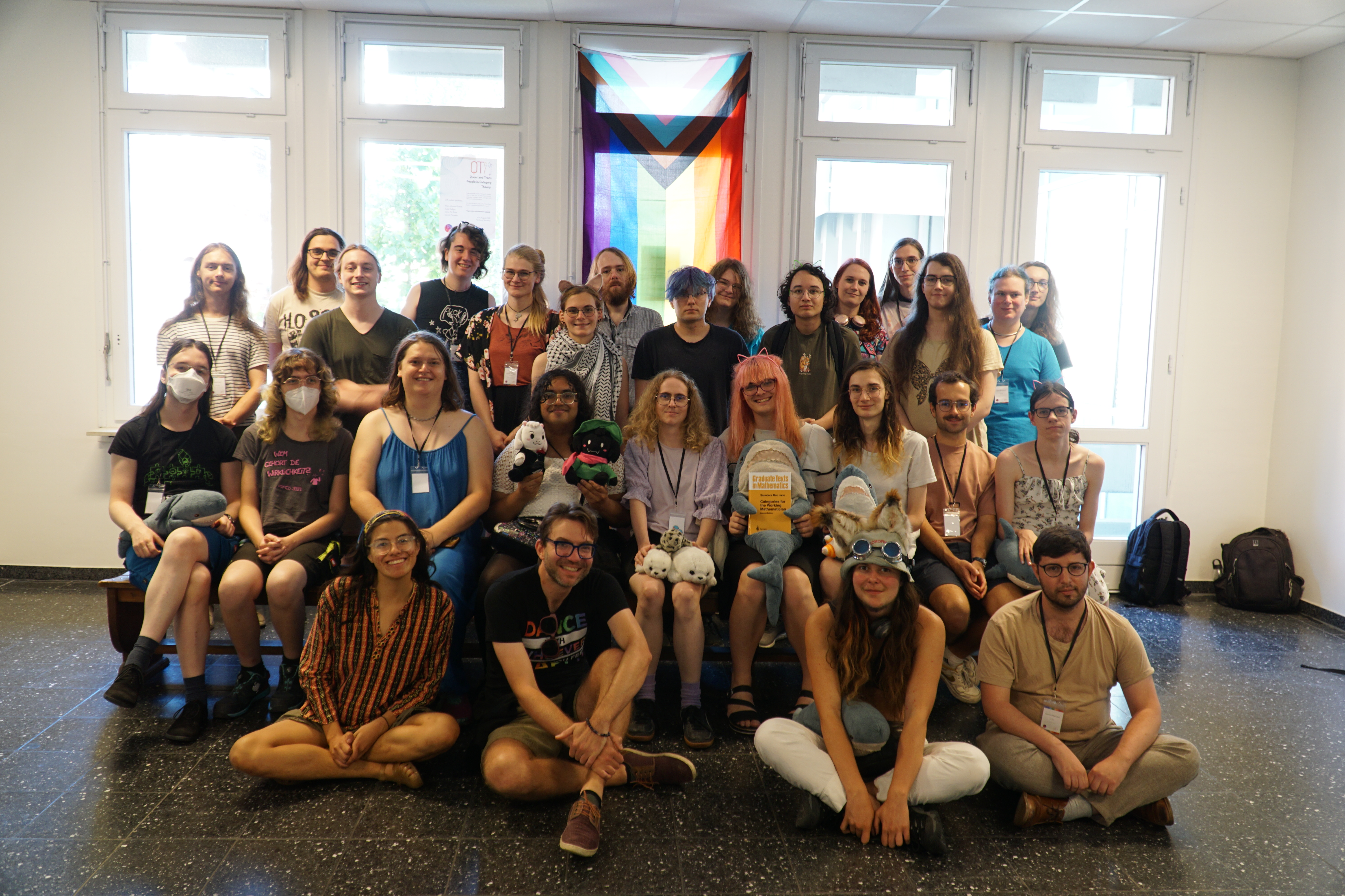 Photo of the participants at QTcat